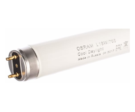 Лампа люминесцентная дневная Osram 18 вт L18/765 G13 Фотография_1