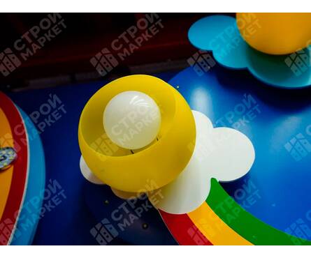 Люстра детская Мелодия Света Радуга 9412-3, 120W, DBL Фотография_3