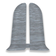 Угол для плинтуса Е67 Идеал Элит Палисандр/282 серый (торцевая пара во флоупаке) Фотография_0