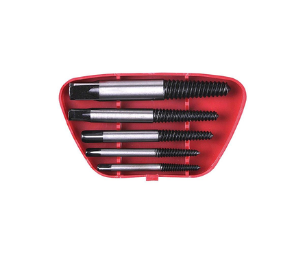 Набор экстракторов 5 шт стальных в пластиковом боксе MASTER STAYER Фотография_1