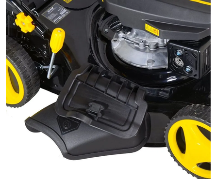 Газонокосилка бензиновая самоходная 5 л.с. 46 см, вес 29.8 кг, травосборник 60 л GLM-5.0ST HUTER Фотография_3