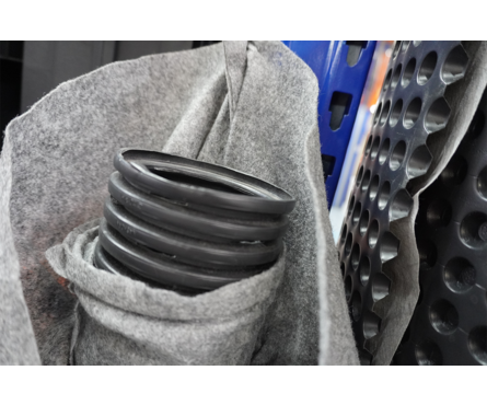 Гольфстрим 69 дренажная система 3 м (120 г/м²; диаметр наружный 300 мм, диаметр внутренний 110 мм; ПСБ-35) Фотография_4