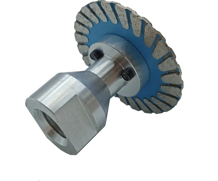 Диск алмазный 50х14 мм отрезной по граниту, сухой с фланцем Flange Turbo TRIO-DIAMOND Фотография_1