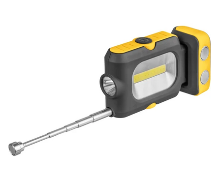 Фонарь аккумуляторный светодиодный 3Вт+1Вт NPT-W07-ACCU 14083 Navigator Фотография_2