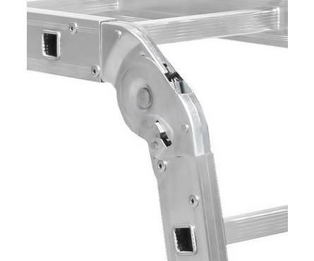 Лестница-трансформер алюминиевая 4х3 ступеней 352/171/96 см/10.9 кг АЛЮМЕТ Фотография_1