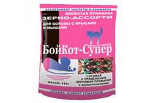 Родентицидное средство Бойкот Супер зерно Ассорти сыр 150 гр