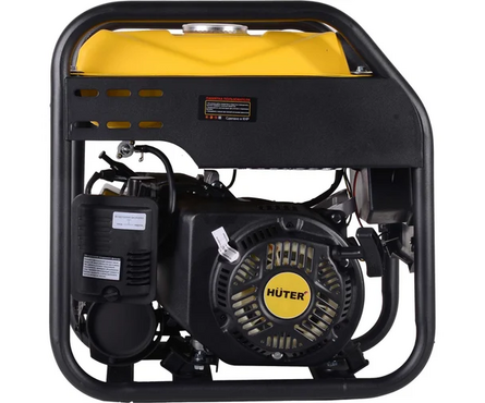 Генератор бензиновый 3.3 кВт 220В бак 7 л ручной стартер DN3700i HUTER Фотография_3