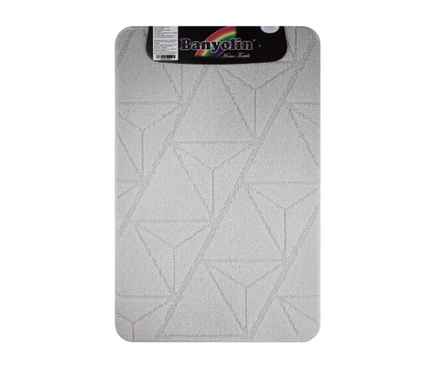 Коврик для ванной 50x80 см CROSS-LOOP бежевый 00846 САНАКС Фотография_1