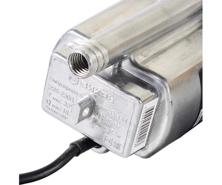 Вибрационный насос Вихрь ВН-15Н (нижний забор, 18 л/мин, 72 м напор, кабель 15 м) Фотография_4