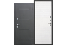Дверь входная Ferroni Гарда, 7.5 см, серебро, белый ясень, правая, 860х2050 мм