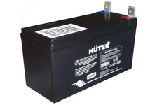 Аккумуляторная свинцово-кислотная батарея 12 Ач, 12 В для генераторов с электрическим стартером HUTER