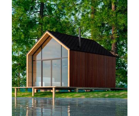 Черепица кровельная гибкая Оптима черная соната ТЕХНОНИКОЛЬ Shinglas 3 м²/уп Фотография_1