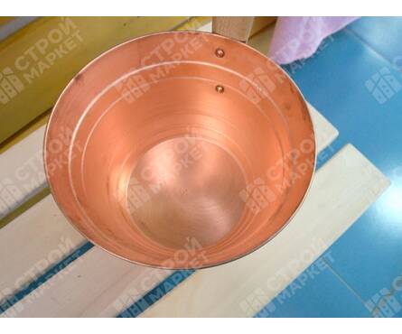 Ушат медный малый 3 л Фотография_3