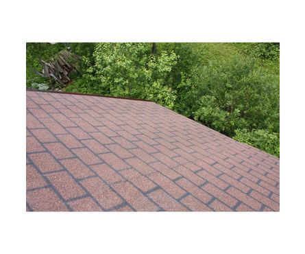 Рулонная черепица КИРПИЧНАЯ КЛАДКА коричневая 1х8 м ТЕХНОНИКОЛЬ Фотография_2