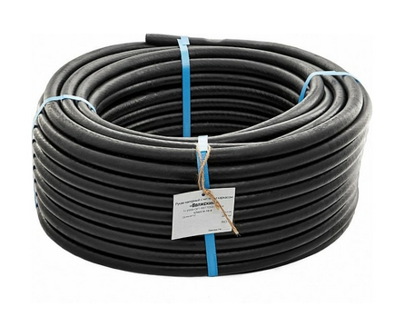 Шланг поливочный кордовый d 16 мм черный Фотография_0