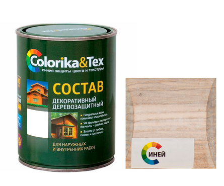 Состав деревозащитный Colorika&Tex, иней (2.7 л) Фотография_0