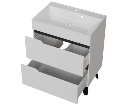 Тумба для ванной Орион-70 с умывальником Лайн-70 Фотография_2