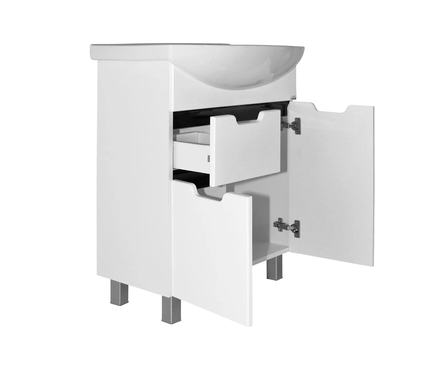  Тумба для ванной Mixline «Прометей 65» с умывальником «Best-65» Фотография_1