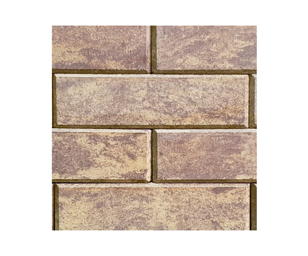 Кирпич облицовочный Ermix Мраморный желто-коричневый, 240х120х65 мм, гиперпрессованный Фотография_3