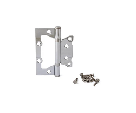 Петля накладная 100х75х2-Р2-СRS сатинированный хром VANGER Фотография_2