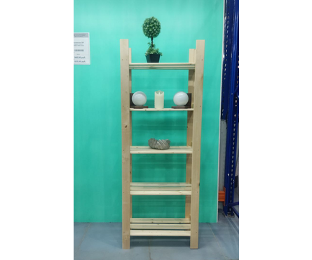 Стеллаж деревянный 1700х640х290 мм 5-и полочный Хвоя Фотография_1