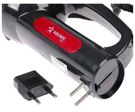 Фонарь аккумуляторный светодиодный 1х5 Вт LED зарядка 220 В KOCAc9105WLED КОСМОС Фотография_1