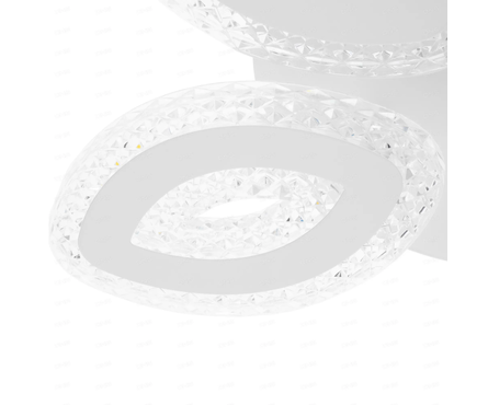 Люстра светодиод FA4015/5 WH потолочная дим. с пультом 76 Вт AMBRELLA Фотография_4