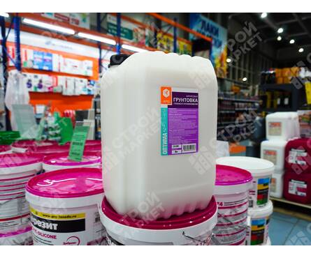 Грунт APIS Оптима глубокого проникновения 20 кг белый Фотография_1