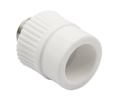 Муфта PPR комб. наруж 25х1/2 белый Фотография_1