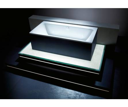 Ванна 1800*900 mm. Asymmetric Duo mod.742 (easy clean finish), alpine white Фотография_1