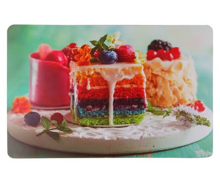 Салфетка сервировочная полипропиленовая Perfecto linea «Cake», 43,5х28,2 см Фотография_0