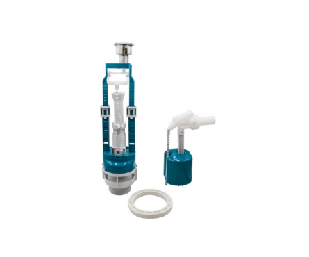 Арматура ИНКОЭР бок.подвод. металл кнопка (И-СБкпм-Бм-А-В) Фотография_0