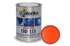 Эмаль Colorika ПФ-115 универсальная оранжевая, 0.8 кг