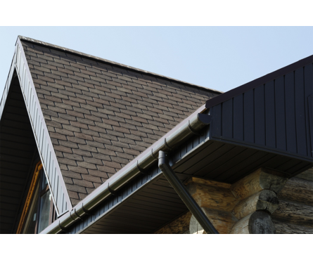 Желоб водосточный PREMIUM Дёке (шоколад) 3 м  Фотография_2