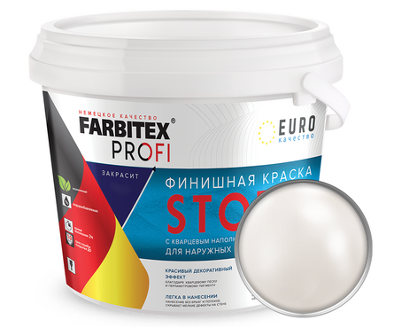 Краска декоративная перламутровая FARBITEX Profi Storm 3 л Фотография_0