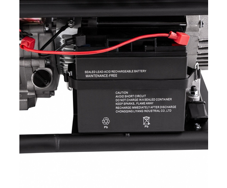 Генератор бензиновый 9.0 кВт переключение режима 230В/400В, 25 л, электростартер PS-90ED-3 DENZEL Фотография_3