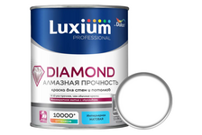 Краска интерьерная моющаяся глубокоматовая ВД ДЮЛАКС ЛЮКСИУМ Diamond Matt белая БАЗА BW 1 л