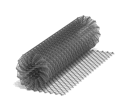Сетка рабица, оцинкованная, 35х35х1.4 мм, (1.5х10 м) Фотография_0