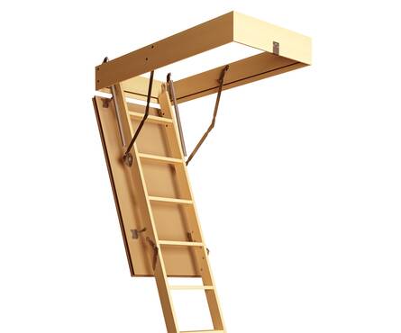 Лестница чердачная 60х120х280 см (утепленная крышка) ДЕКЕ STANDART Фотография_1