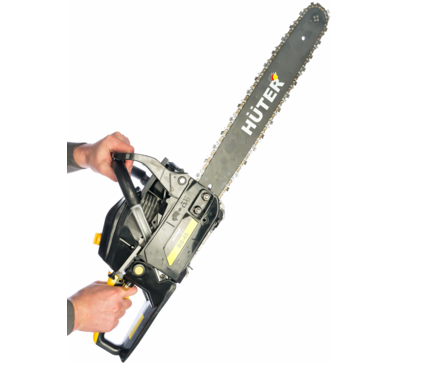 Бензопила цепная Huter BS-45, 2.3 кВт/3.1 л.с., шина 18/45 см, 72 звена Фотография_6