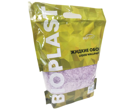 Жидкие обои BioPlast 1002 1 кг. расход на 3 м2 кол-во воды 6 л Фотография_3