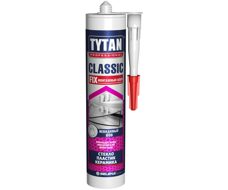 Клей жидкие гвозди TYTAN Classic Fix, прозрачный, 310 мл  Фотография_0