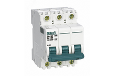 Выключатель автоматический модульный 3п C 16А DeKaft 11078DEK SCHNEIDER ELECTRIC