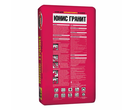 Клей плиточный ЮНИС Гранит С2Т 25 кг Фотография_1