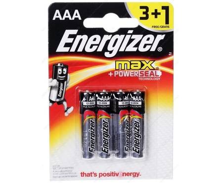 Элемент питания Energizer  MAX AA 3+1шт. 7800(1*24)