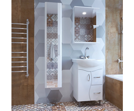 Шкаф навесной Классик - 50 левый (ПВХ) Фотография_3