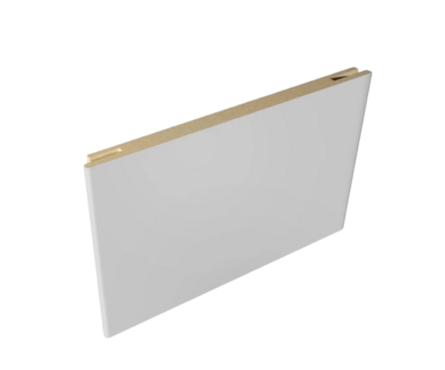 Добор светло-серый Scandi (150 мм, 2150 мм, 8 мм, прямоугольный МДФ телескоп) Фотография_0