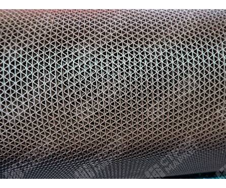 Коврик грязезащитный 90x100x0.45 см ЗигЗаг черный Фотография_3