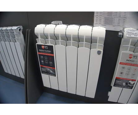 Радиатор биметаллический 500х100 мм 6 секций Indigo Super+/Indigo B ROYAL THERMO Фотография_1