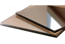 Монолитный поликарбонат Woggel, коричневый, 2050х3050х4 мм 